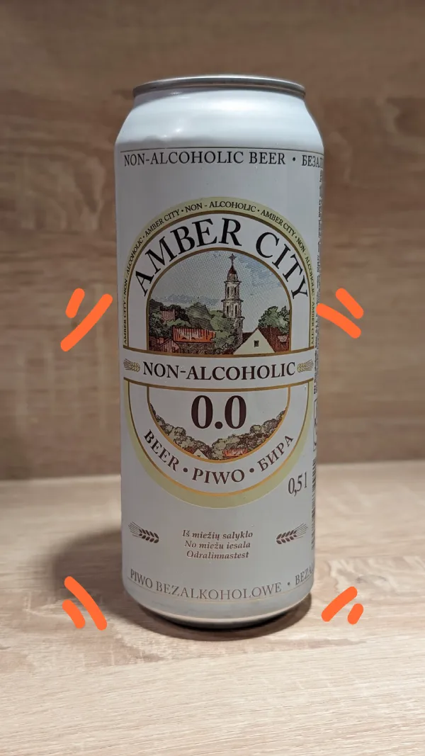 Amber City Bezalkoholiskais alus