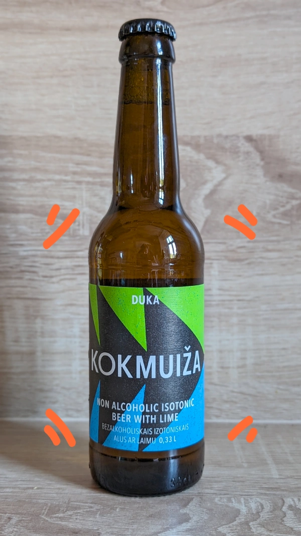 Kokmuižas Duka, 0.33L Bezalkoholiskais alus