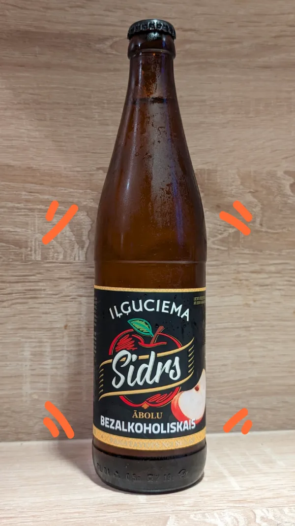 Iļģuciema ābolu sidrs, 0.5L